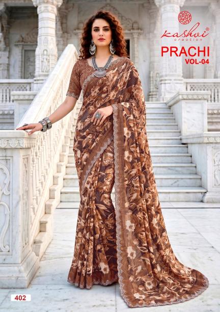 Kashvi prachi vol 4 wholesale saree shop